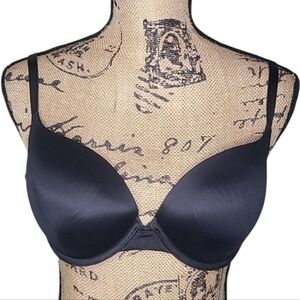 Victoria's Secret Black Lined Demi Bra